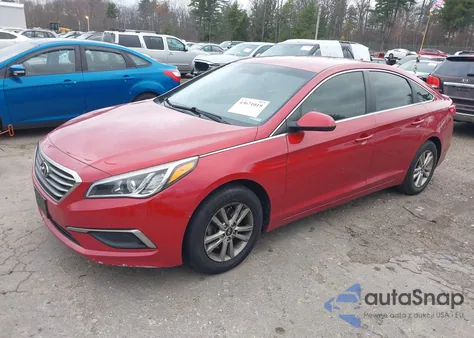 2017 Hyundai Sonata z USA, uszkodzony, nr VIN 5NPE24AF4HH513227